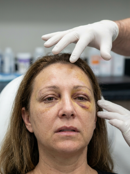 Will-there-be-bruising-and-swelling-after-a-forehead-lift-1
